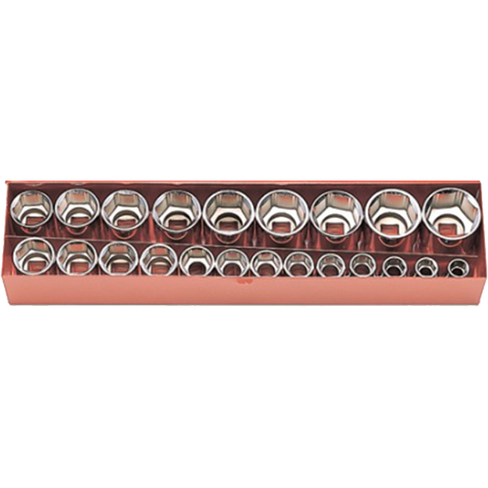 코켄 1/2인치 6각 핸드소켓세트 4251M (22pcs)