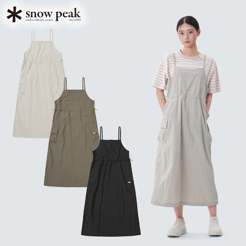 스노우피크 타슬란 슬리브리스 원피스 S25MWLOP51KH