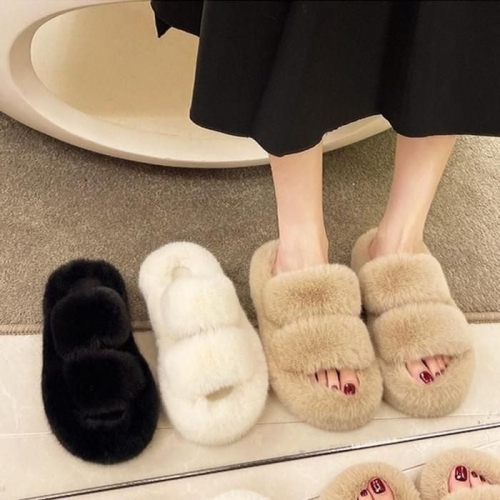 오노마 셀러허브 ONM 잔량덤핑 퍼 4cm 통굽 샌들 겨울 여성 사무실 41585729_이미지