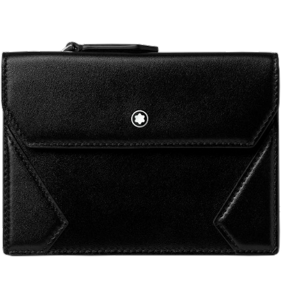 몽블랑 마이스터스튁 지퍼 카드 홀더 129907
