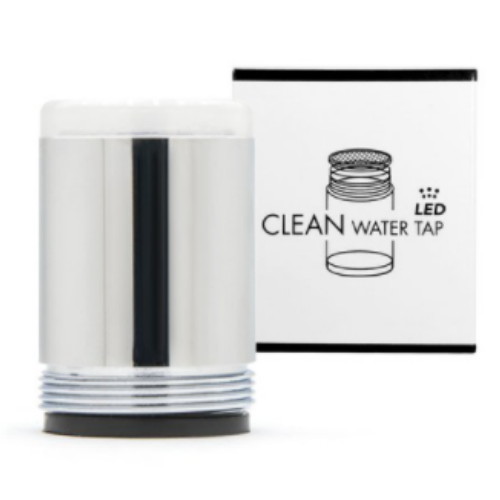 케이엔텍 퓨어레인 세면대 필터 LED 클린 워터탭