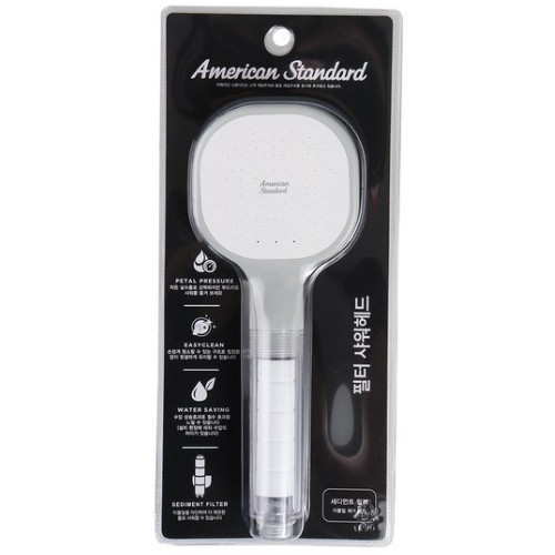 필터 샤워헤드 화이트