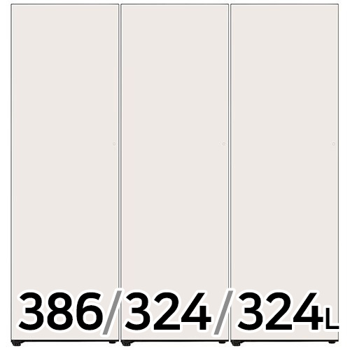 LG전자 오브제컬렉션 컨버터블 X322GB3SK + Y322GB3SK + Z323GB3SK_이미지