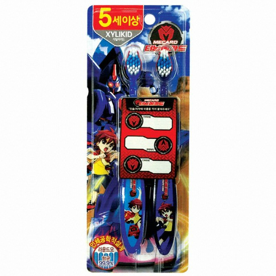 자일리키드 터닝메카드 어린이칫솔 3단계