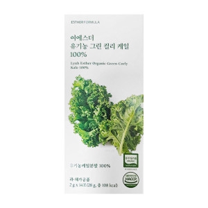 여에스더 여에스더 유기농 그린 컬리 케일 100% 14포 (1개)_이미지