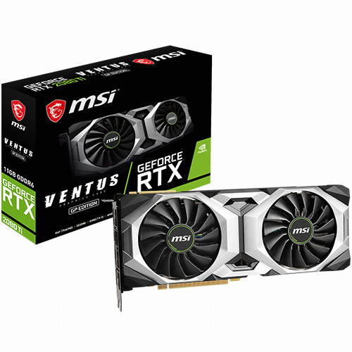 MSI 지포스 RTX 2080 Ti 벤투스 GP D6 11GB