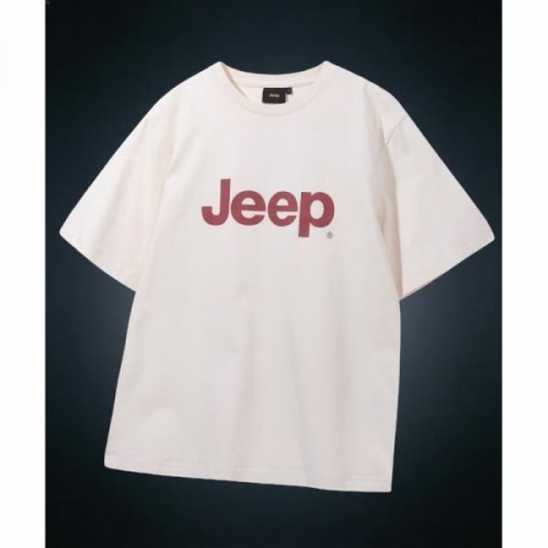 JEEP 반팔티셔츠 190g 빅 로고 반팔 티셔츠 JR5TSU091LL 1684156_이미지