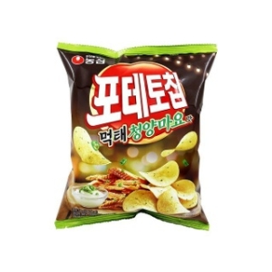 농심 포테토칩 먹태청양마요맛 50g