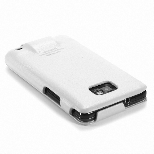 슈피겐 갤럭시S2 가죽케이스 아르고스 화이트 (SHW-M250S/K)_이미지
