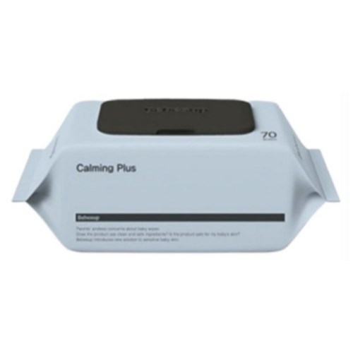 베베숲 카밍 플러스 물티슈 캡형 70매