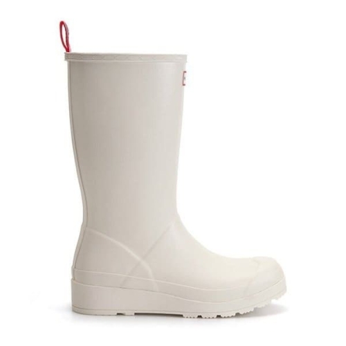 헌터 WOMEN 오리지날 플레이 톨 레인부츠 화이트캡그레이 WFT2007RMAWGY BrSh