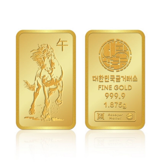 대한민국금거래소 적마 순금 골드바 1.875g