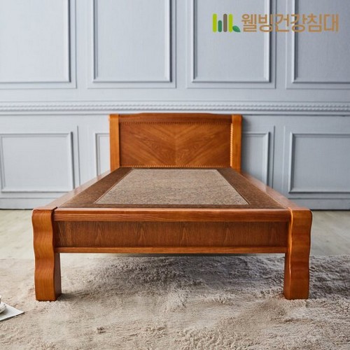 웰빙건강침대 으뜸 돌침대 SS (홍맥반석)_이미지