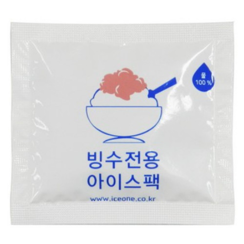 에이스코리아 아이스원 물 100% 완제품 빙수 9x10cm (300개)_이미지