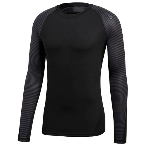 아디다스 알파스킨 스포츠 클라이마웜 롱 슬리브 티셔츠 CW4040_이미지