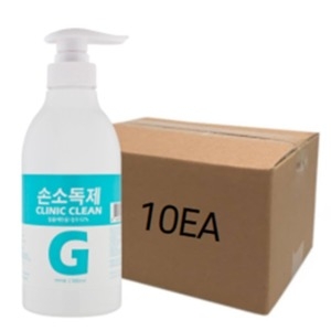 그린월드팜 클리닉 크린겔 손소독제 500ml (10개)_이미지