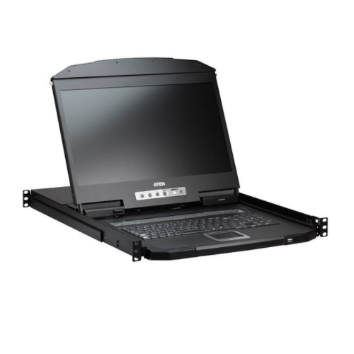 ATEN CL3108NX 8포트 숏뎁스 싱글레일 LCD KVM 스위치이미지입니다. 누르면 해당 게시물로 새창이동합니다.
