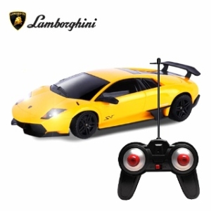 람보르기니 무르시엘라고 옐로우/RC/1-24스케일/미니카/작동완구/자동차/세계명차/선물/생일