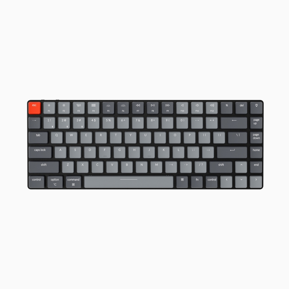 Keychron K3 V2 LED 라이트그레이 (적축)