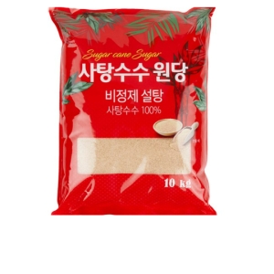 슈가푸드 비정제 사탕수수 원당 10kg