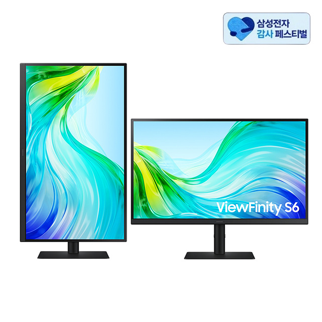 삼성전자 뷰피니티 S6 S61F LS27F610 IPS 멀티스탠드 (삼성 20% 환급)_이미지