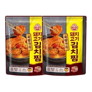 오뚜기 육향가득 돼지고기 김치찜 400g (2개)