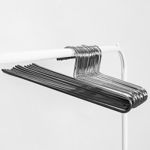 올리빙 PVC 1단 바지걸이 (30개)_이미지