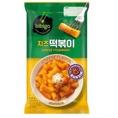 CJ제일제당 비비고 치즈 떡볶이 360g (4개)