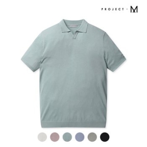 프로젝트엠 남성 슬릿넥 카라 반팔 스웨터_EPD2ER1277이미지입니다. 누르면 해당 게시물로 새창이동합니다.