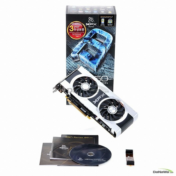 XFX �󵥿� HD 7850 XXX Edition D5 2GB ����Ż�׸���