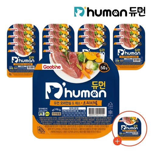 듀먼 오리&채소 오리지널 50g (16개)_이미지