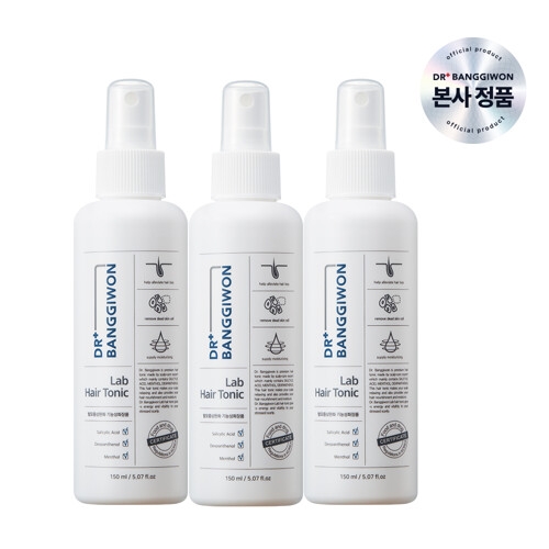 솔레오코스메틱 닥터방기원 랩 헤어토닉 150ml (3개)