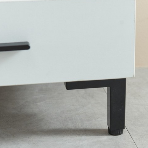 트리빔하우스 달리 2단 서랍 틈새 오픈 협탁 500_이미지