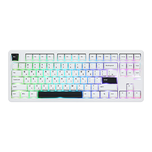 SPM PL87W 몽돌 유무선 기계식 (화이트)_이미지