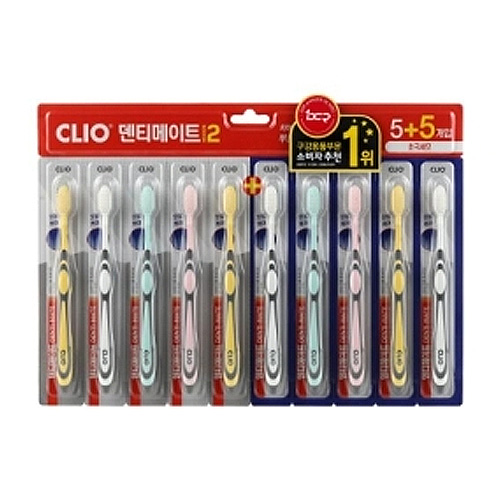 크리오 덴티메이트 시즌2 초극세모 칫솔 (10개)_이미지