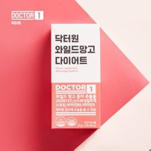  씨제이이엔엠 닥터원 와일드망고 다이어트 20g 14포 [5개]