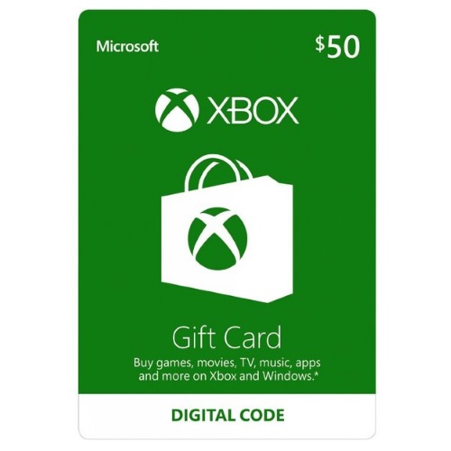 XBOX Live 기프트 카드 북미 50달러_이미지