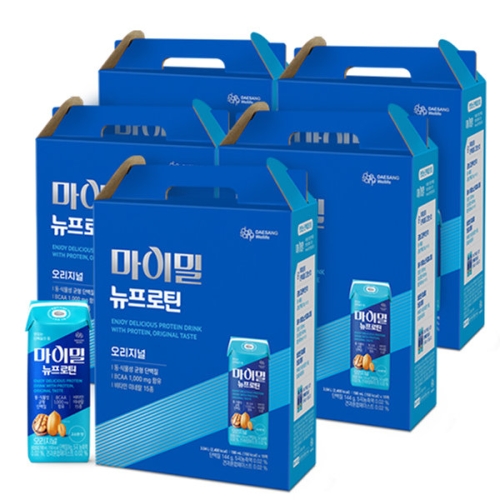 대상웰라이프 마이밀 마시는 뉴프로틴 오리지널 190ml (80개)_이미지
