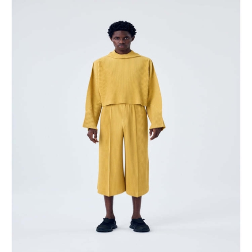 옴므 플리세 이세이 미야케 트레이닝 조거 팬츠 HP56JF12854 BRO