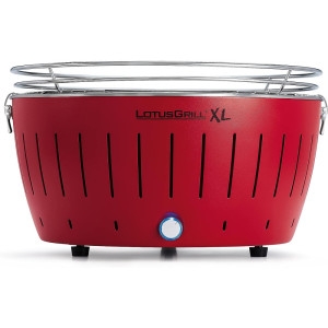 로터스 그릴 LOG-RO-435P XL 파이어 레드 40.5cm 야외 바베큐 불멍 가을 캠퍼 화롯대