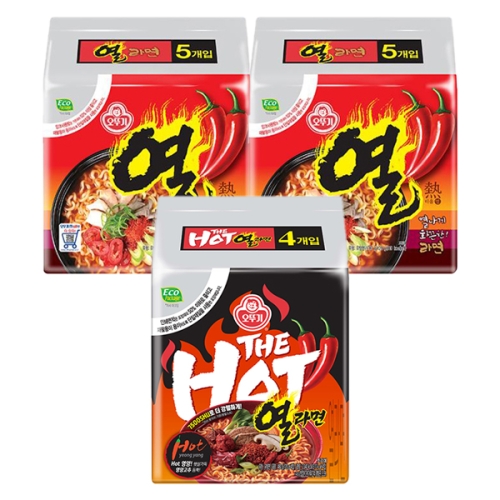 오뚜기 더핫열라면4개 + 열라면10개_이미지
