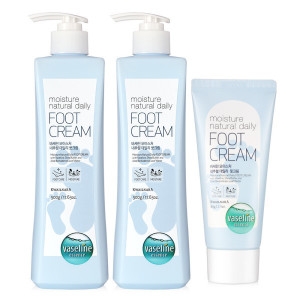 모이스처 네추럴 데일리 풋크림 500ml 2개 + 60ml