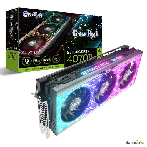 이엠텍 지포스 RTX 4070 Ti GAMEROCK D6X 12GB_이미지