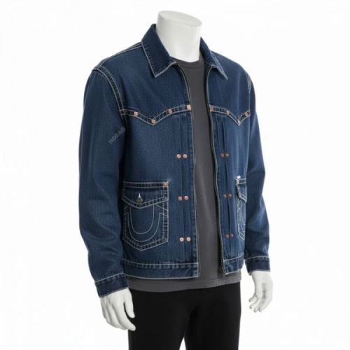 트루릴리젼 TRUE RELIGION X FETCH DENIM JACKET INDIGO 223115