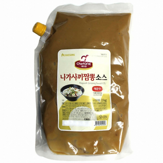 나가사끼 짬뽕소스 매운맛 2kg