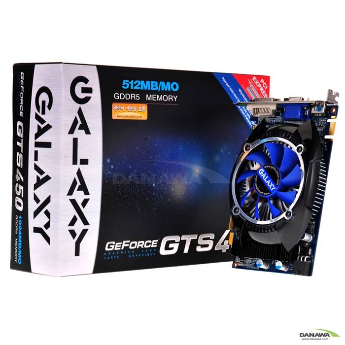 갤럭시 지포스 GTS450 D5 512MB 갤럭시코리아_이미지
