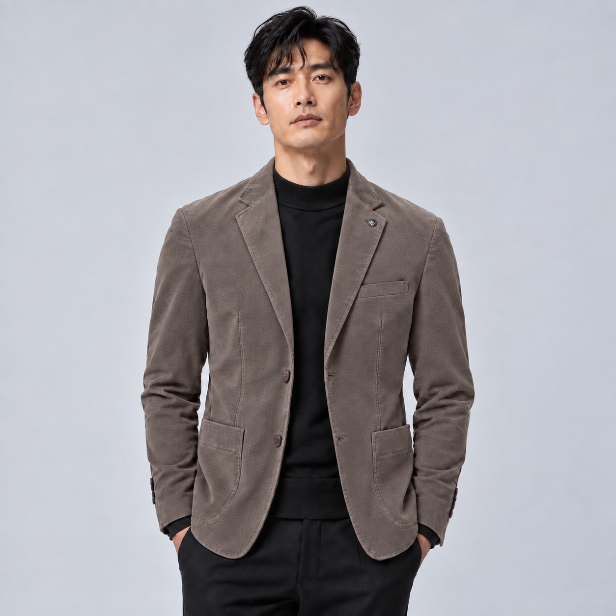 세정 인디안 26년 가을 고급 면혼방 스판 몰스킨 워싱 콤비 캐주얼자켓 MIKFU5F9187BC 카멜 35 100