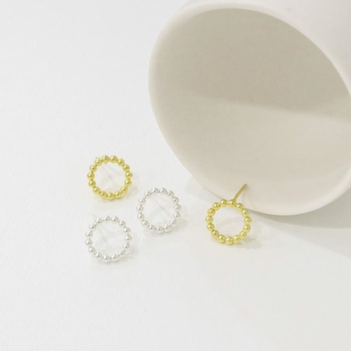 기타 패플 악세서리마켓 925 실버 볼 원형 귀걸이 10410874