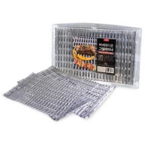 바베큐타운 그릴라이너 일회용 석쇠 10개입