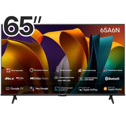 하이센스 65A6N (스탠드)